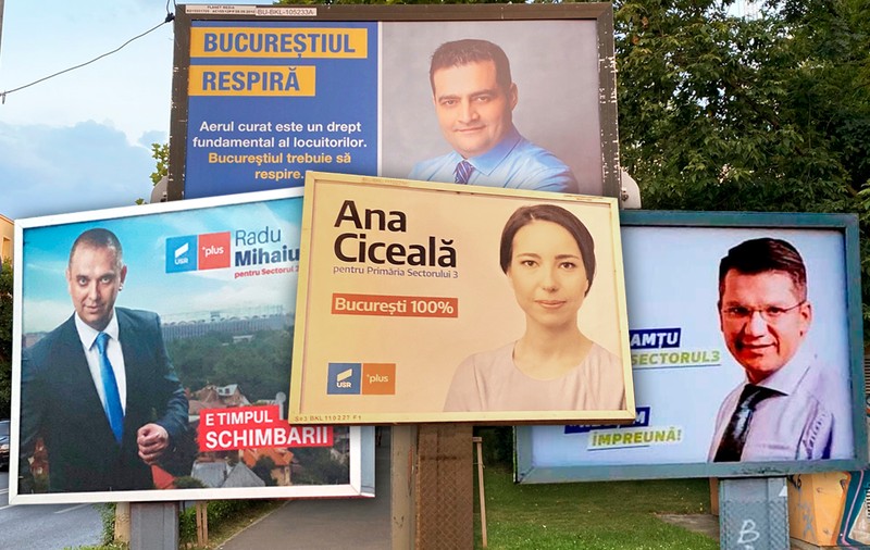 Cum au furat startul campaniei unii candidați din București. “Nu scrie nicăieri că nu ai voie să te promovezi”