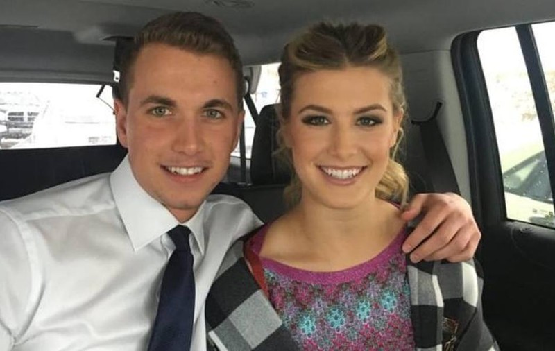 Nu vine la Cluj, s-a dus la Super Bowl. Eugenie Bouchard a petrecut din nou cu studentul John Goehrke / GALERIE FOTO