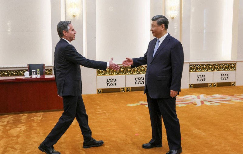 Antony Blinken, după întâlnirea cu Xi Jinping, pe fondul tensiunilor SUA-China: „Competiția nu trebuie să se transforme în conflict”