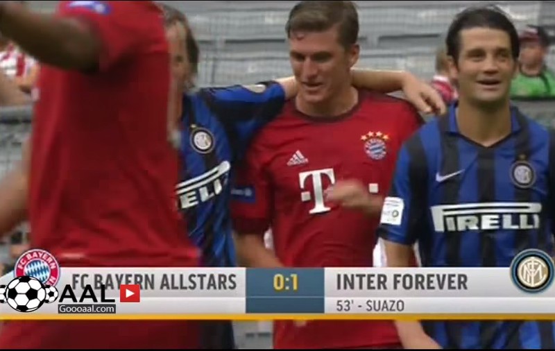 Cristi Chivu a revenit cu succes pe gazon, în demonstrativul Inter Forever - Bayern All Stars / GALERIE FOTO&VIDEO
