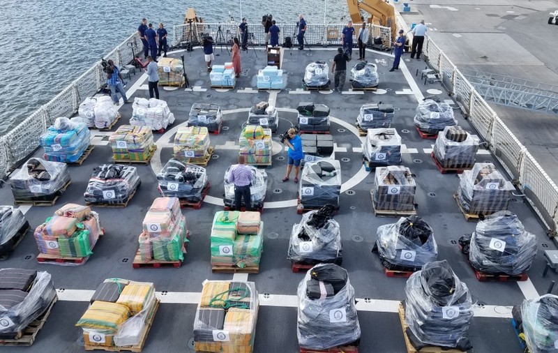 FOTO| Captura de cocaina în valoare de 500 de milioane de dolari