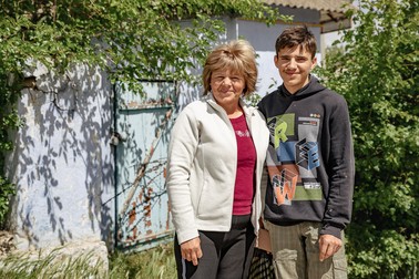 Tatiana și fiul ei, Nicolae