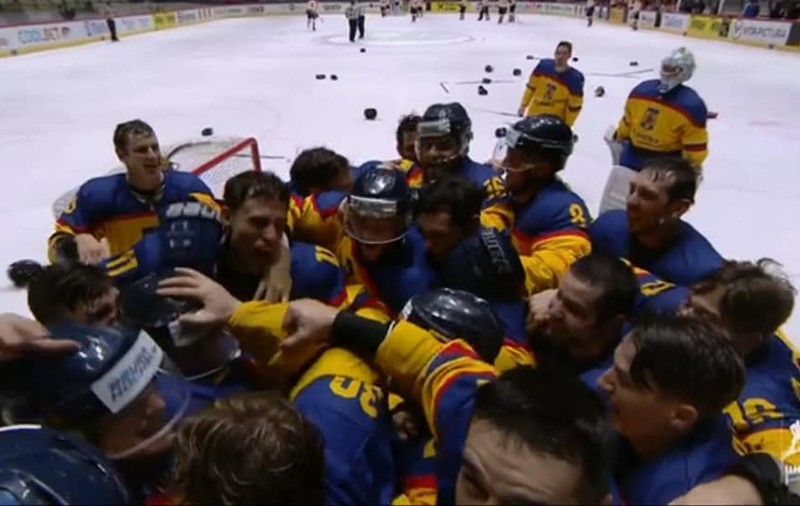 VIDEO | Calificare istorică a naționalei de hochei a României! Suntem în eșalonul doi mondial!