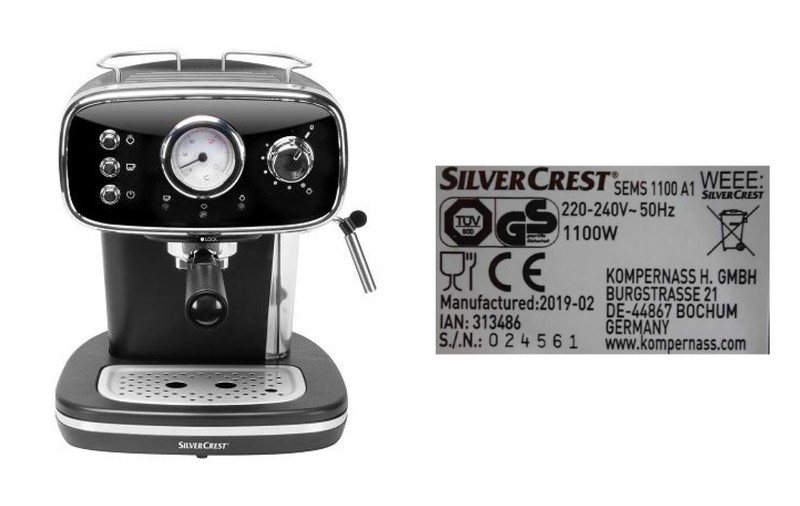Lidl avertizează clienții să nu mai folosească un espressor din cauza pericolului de electrocutare. Aparatele pot fi returnate