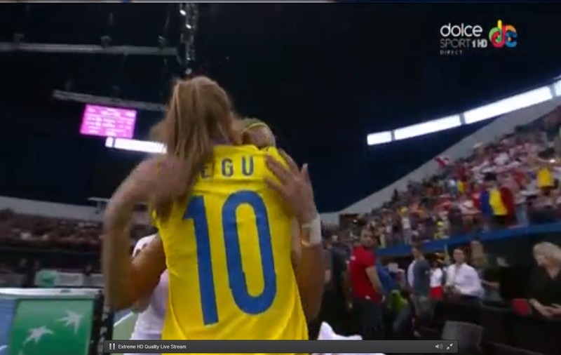 Irina Begu și-a luat în primire rolul de lider al echipei / GALERIE FOTO