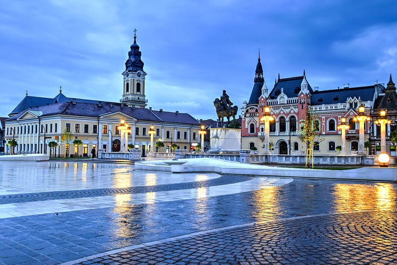 Piața Unirii din Oradea