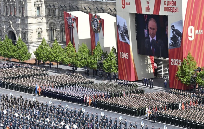 Parada de Ziua Victoriei, la Moscova. Putin a vorbit 10 minute, inclusiv despre invazia Ucrainei: „Adevărul şi dreptatea sunt de partea noastră”
