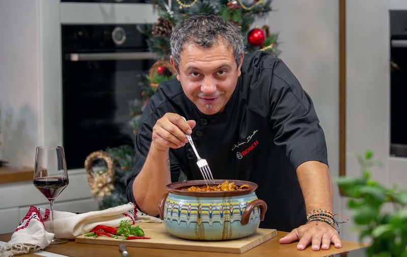 Sarmale după rețeta lui Chef Sorin Bontea. Ce ingredient secret folosește