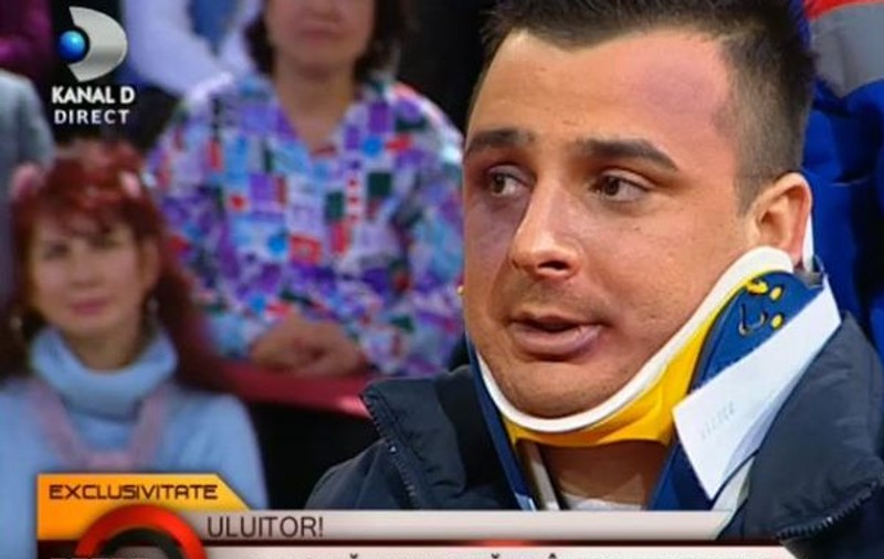Liviu Guţă, bătut de o femeie într-un mall