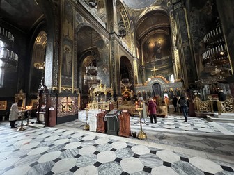 Interiorul Catedralei Sfântul Volodimir