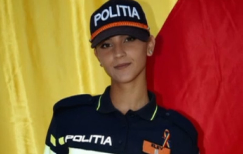 Ea este Andreea, eleva de la Școala de Poliție care a ajutat la prinderea criminalului din Mioveni: „Era și ceață, era și întuneric”