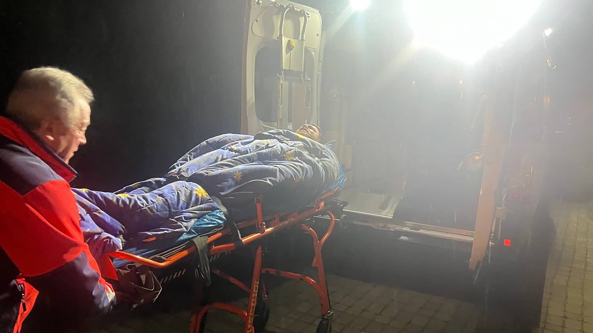 Leonid Volkov în noaptea în care a fost agresat Foto: Profimedia