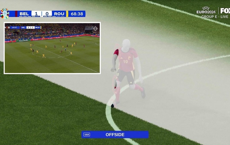 Romelu Lukaku a marcat trei goluri la Euro 2024, unul cu România, toate trei au fost anulate de VAR: „Bine că poartă 45 la ghete”