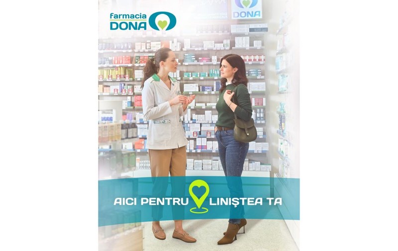 „Aici pentru liniștea ta” – noua campanie Farmacia DONA, semnată de Oxygen