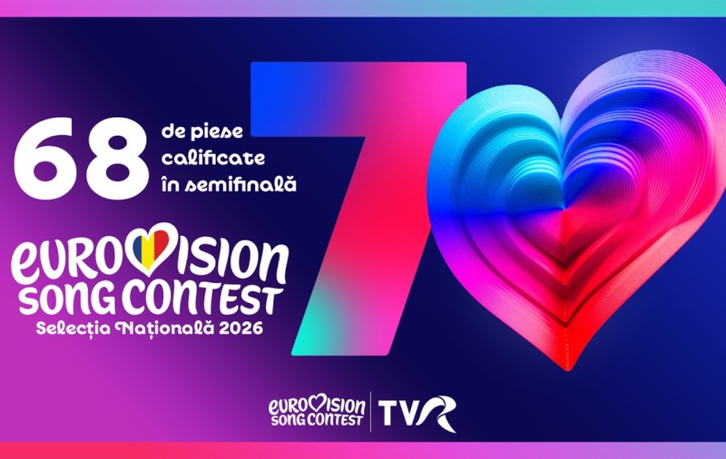 Eurovision România 2026: 68 de piese s-au calificat în semifinală. Când vom afla finaliștii