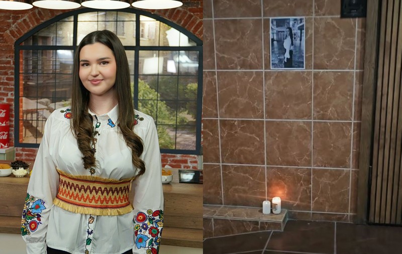 Altar de lumânări în blocul unde a trăit fiica lui Igor Cuciuc. Când va fi înmormântată Andreea