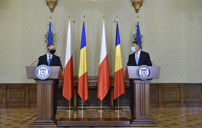 Klaus Iohannis îl primește marți, la Palatul Cotroceni, pe președintele Poloniei