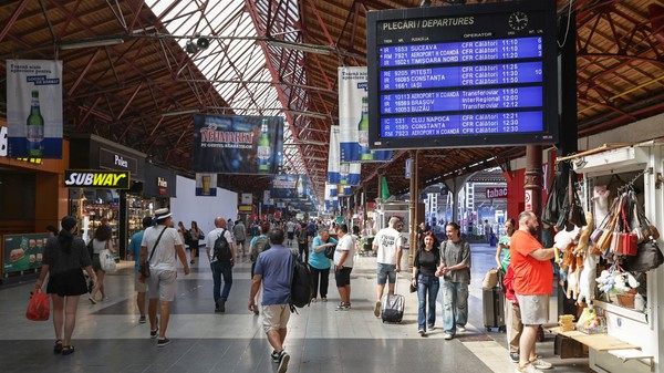 Așa arată în august 2026, Gara de Nord din București Foto: Vlad Chirea (Libertatea)