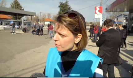 Styliani Nanou, purtătorul de cuvânt al Înaltului Comisariat pentru Refugiați al Națiunilor Unite (UNHCR) din Grecia
