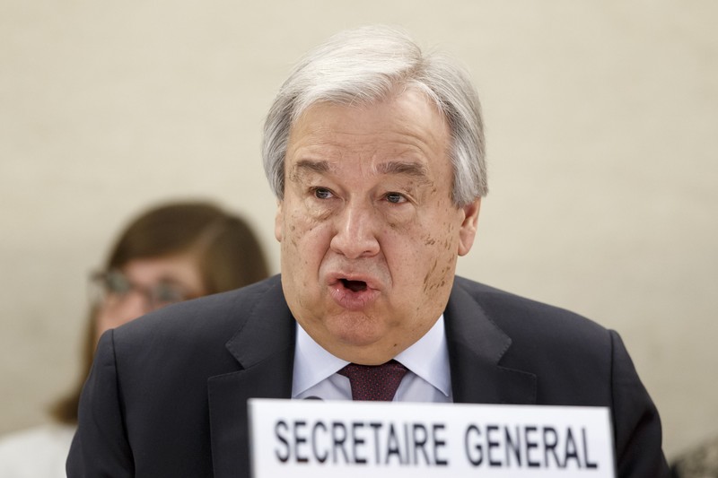 António Guterres, secretarul general ONU