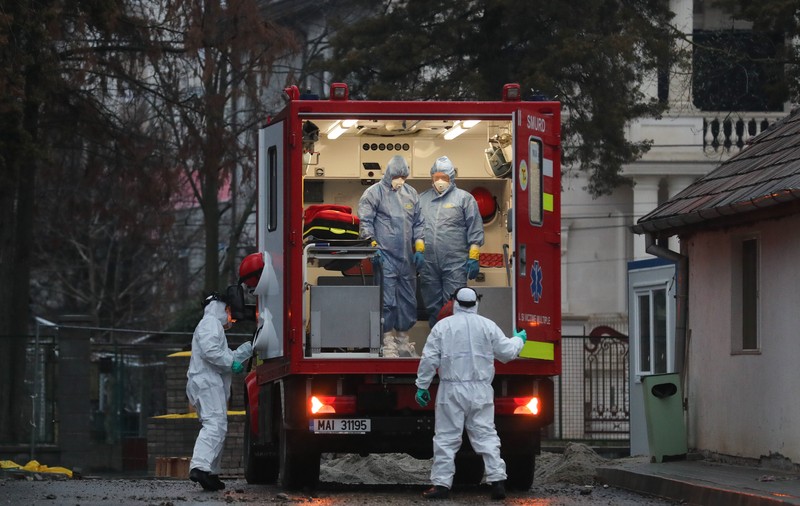 Focar de infecţie cu COVID-19 la Spitalul CFR din Timişoara