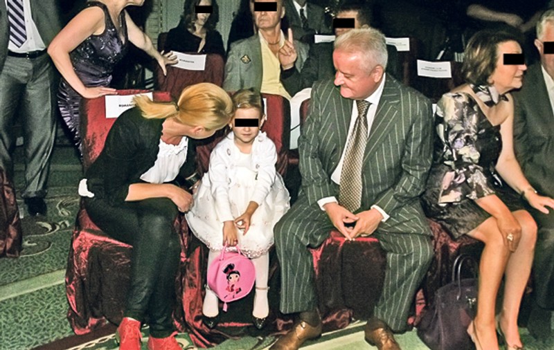 Irina şi Irinel Columbeanu, la prezentarea Romaniţei Iovan