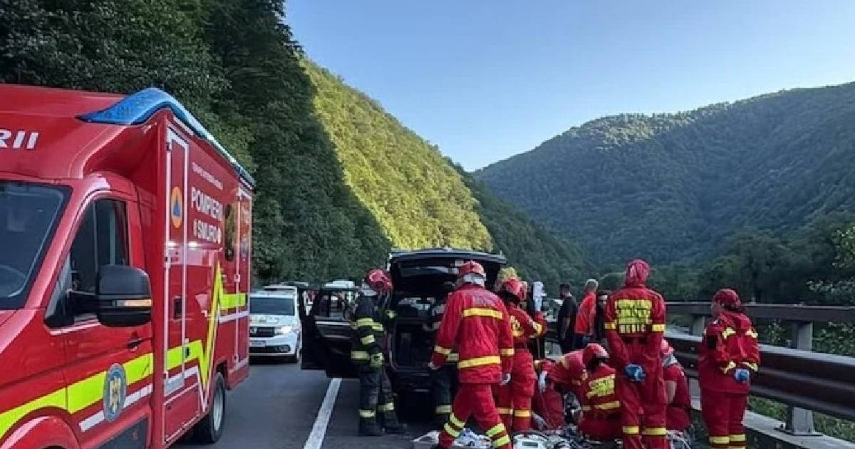 Pompierii au intervenit pe DN7 - Valea Oltului