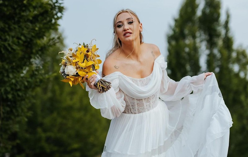 Cât a costat rochia de mireasă a Ilonei Brezoianu. Nu a vrut să risipească banii