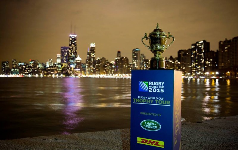 RUGBY/ CUPA MONDIALĂ 2015: Trofeul William Webb Ellis a început turul prin lume! Ajunge și la noi!