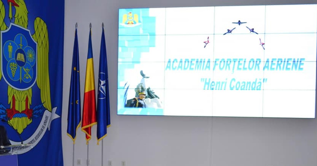 Academia Forţelor Aeriene "Henri Coandă" din Braşov sursa foto: Facebook
