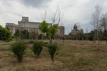 Casa Poporului și Catedrala Mântuirii Neamului