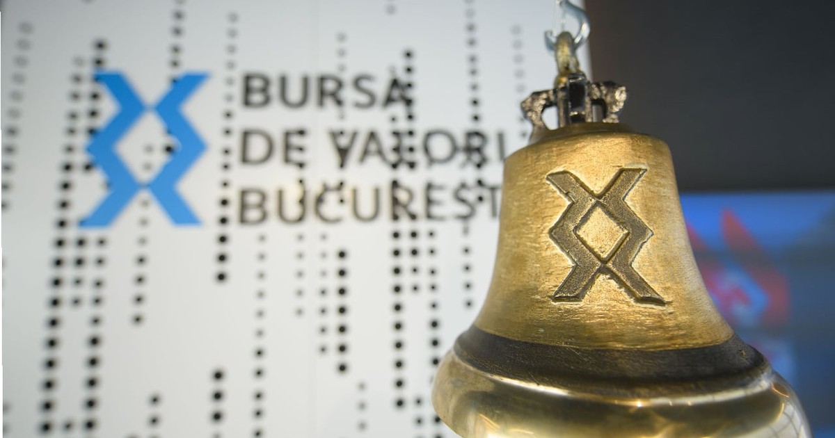 Imagine de la sediul BVB, unde are loc evenimentul care marcheaza debutul UniCredit Bank ca participant la sistemul de tranzactionare al Bursei de Valori Bucuresti, miercuri, 20 august 2025.
