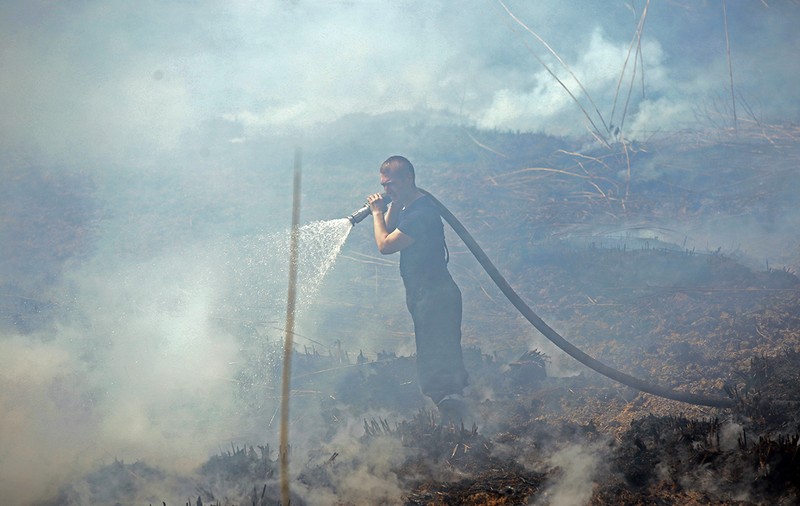Incendiul care a poluat miercuri Bucureștiul. Cum a ajuns fosta fermă de porci din Periș, care a avut legături cu Liviu Dragnea, un dezastru ecologic
