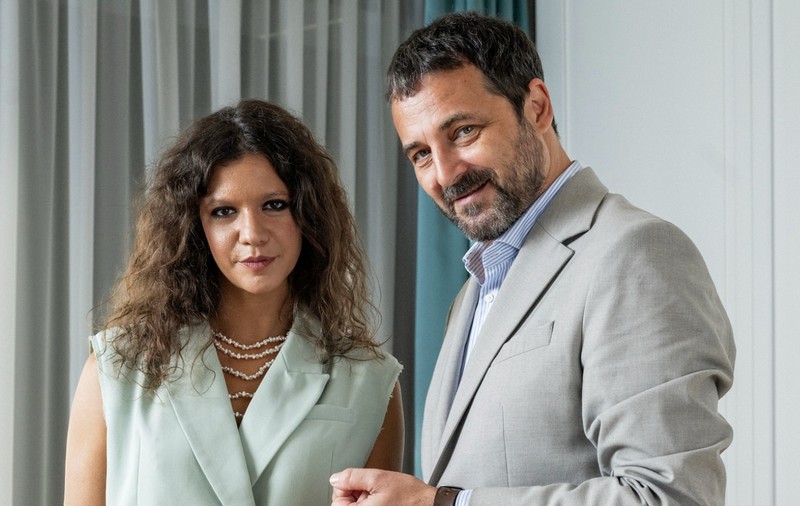 Andrei Aradits și Ada Condeescu, soț și soție în serialul „Ana, Mi-ai fost scrisă în ADN”. „Am citit primele 25 de episoade și nu știu în ce direcție merge povestea”