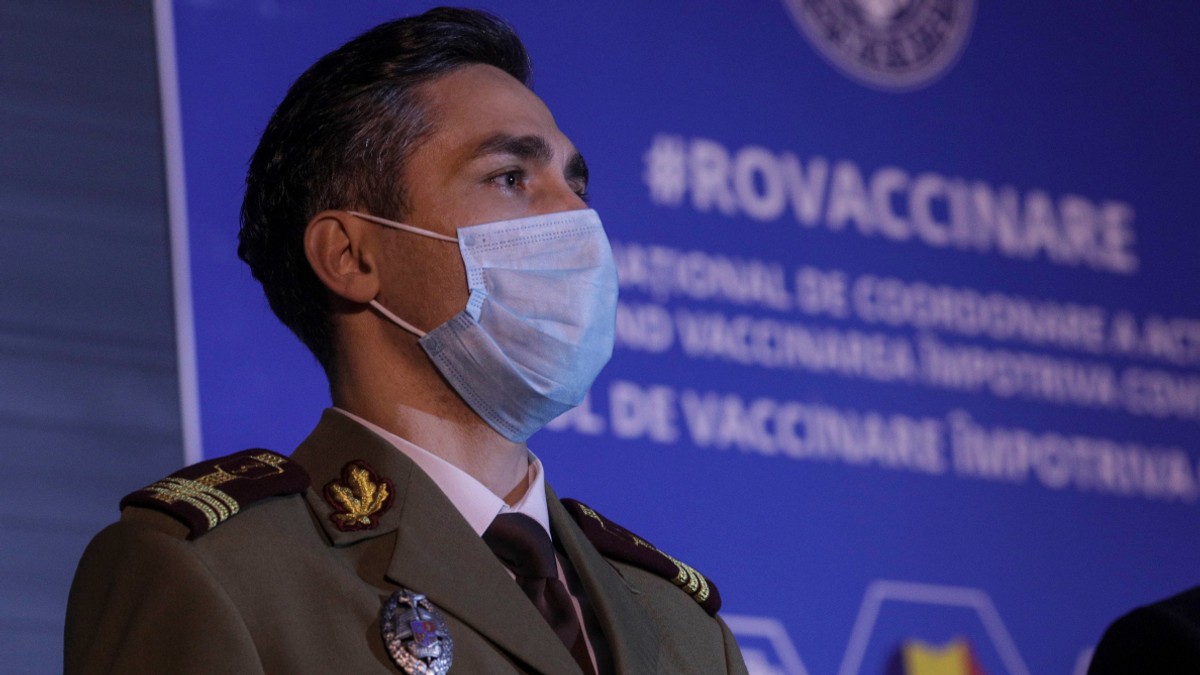 Valeriu Gheorghiță, coordonatorul campaniei de vaccinare anti-COVID. Foto: Inquam Photos / Octav Ganea