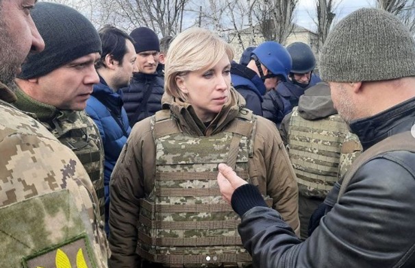 Irina Vereșciuk, pe teren