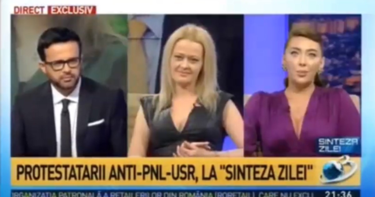 Antena 3, sancționată din nou de CNA din cauza Oanei Lovin și a Danei Budeanu (Sinteza zilei (foto captura Sinteza Zilei / paginademedia.ro)