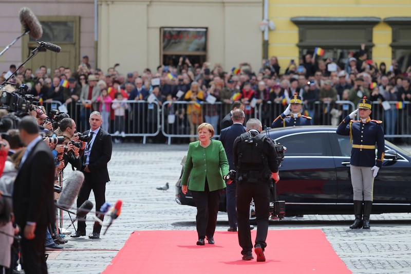 Angela Merkel, cancelarul Germaniei (Foto: Dumitru Angelescu)