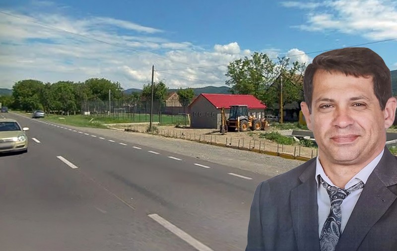 Un primar din Banat încearcă de șase ani să facă un „complex de agrement” pe marginea unui drum european intens circulat: „Este o zonă liniștită, frumoasă”