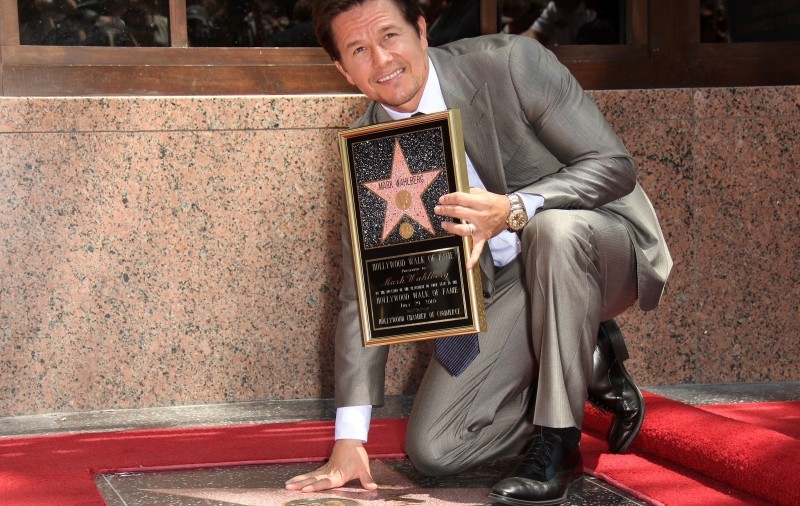 Actorul Mark Wahlberg a primit o stea pe Hollywood Walk of Fame