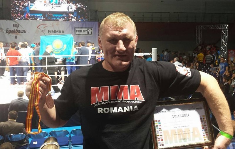 Veteranul Tolea Ciumac a cucerit bronzul pentru România la Mondialele de MMA