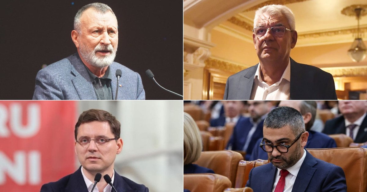 Colaj cu Paul Stănescu Mihai Tudose Victor Negrescu Florin Manole