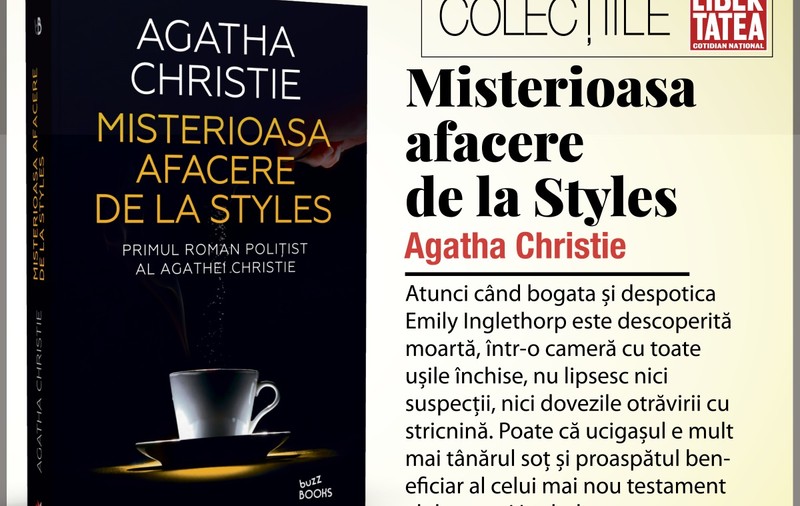 ”Misterioasa afacere de la Styles”, de Agatha Christie | RECOMANDARE DE CARTE
