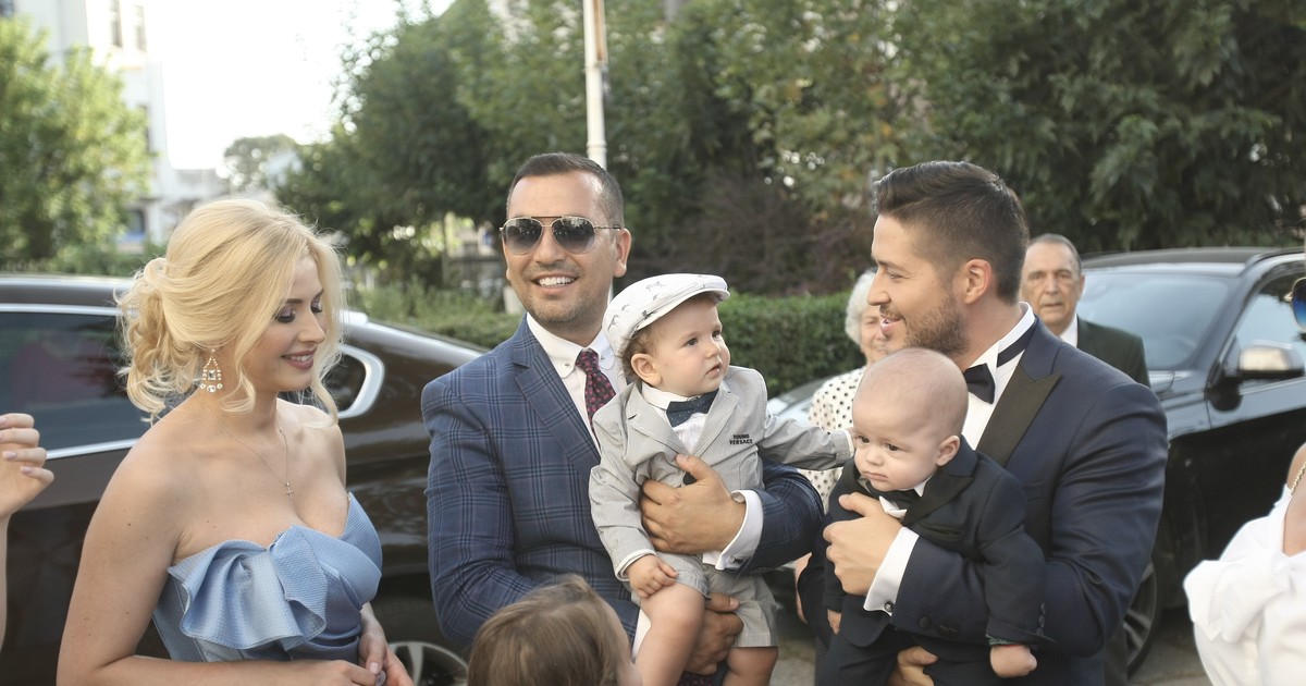 FOTO EXCLUSIV | Cum s-a afișat Anda Adam la botezul băiețelului lui Jorge. A atras toate privirile