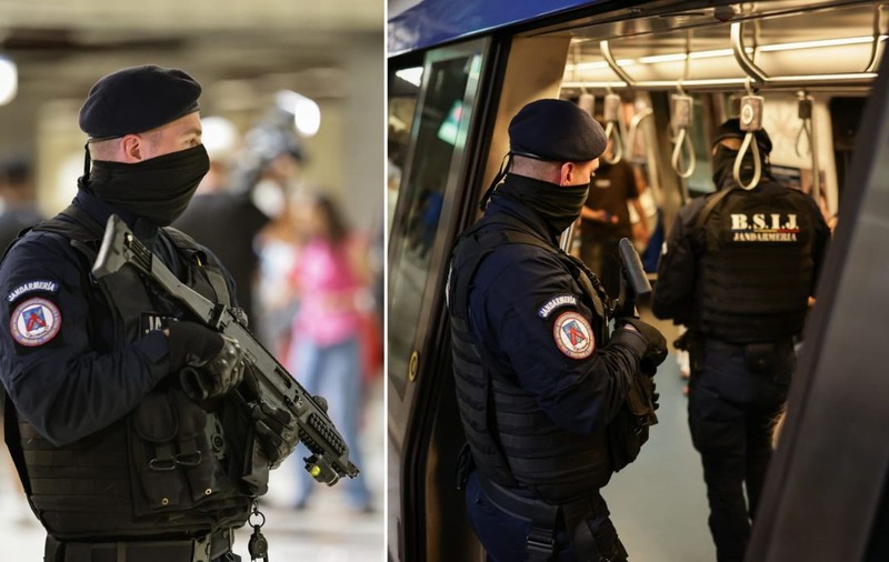 Jandarmi înarmați până în dinți, la metrou în București, a doua zi consecutiv. Explicațiile Jandarmeriei Române