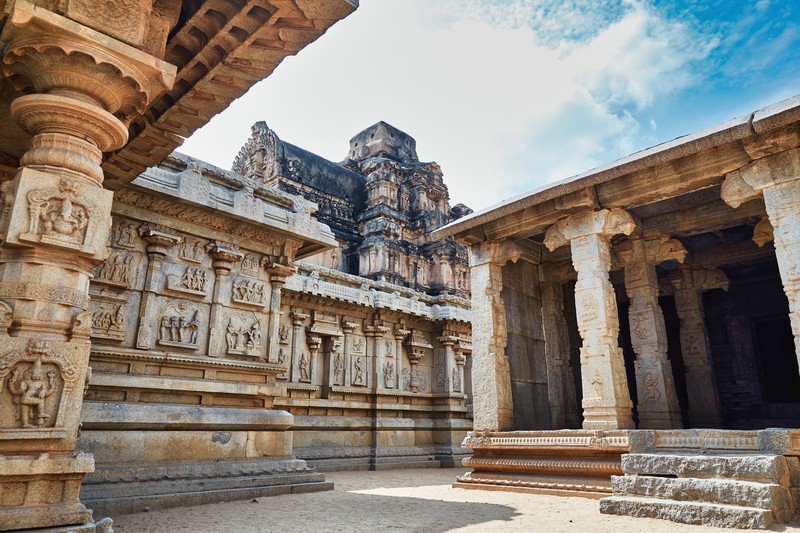 Templul din Hampi face parte din patrimoniu mondial UNESCO. | Foto: 123rf.com