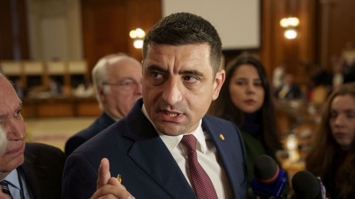 Candidatul AUR pentru alegerile prezidențiale, George Simion. Foto: Hepta