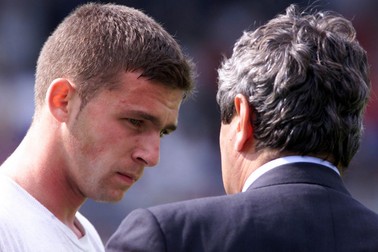 Bogdan Lobonț, alături de Mircea Lucescu, la Rapid | FOTO Arhiva GSP