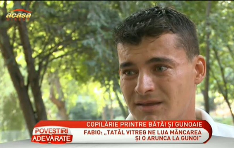 Fabio Niță, în lacrimi la televizor, despre bărbatul care i-a transformat copilăria în coșmar: "L-aș scuipa în ochi"