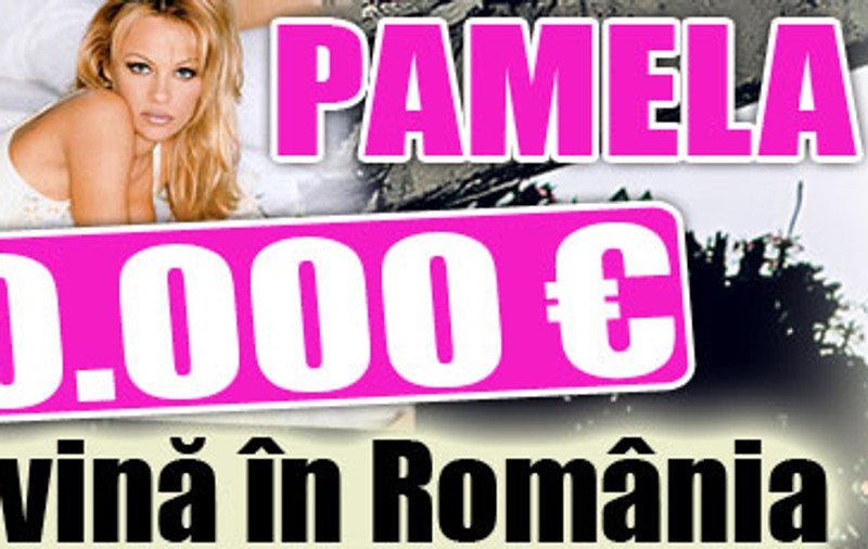 Pamela Anderson ia 100.000 de euro pentru venirea la petrecerea Playboy din România